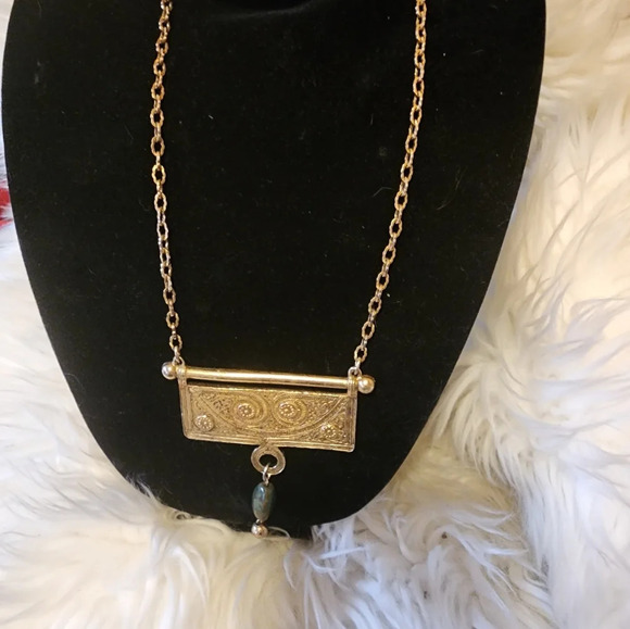 Accessory Craft NYC jade bead necklace‎ - Picture 1 of 8